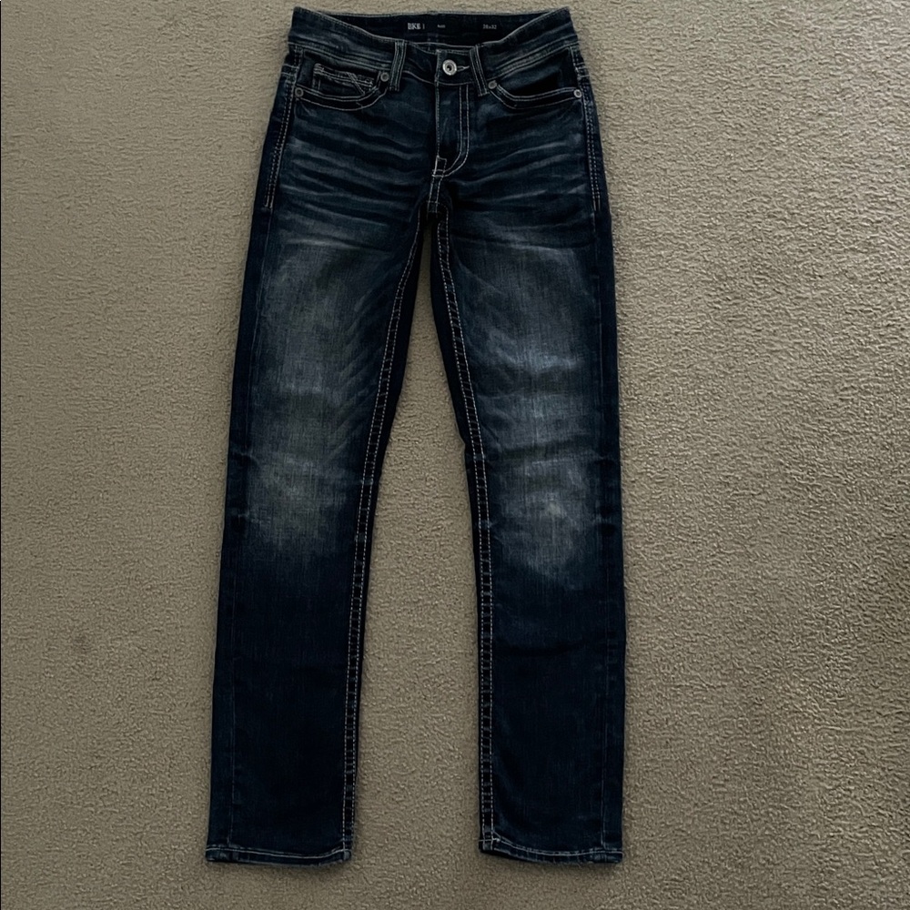 Men's Buckle BKE “Alec” Dark Blue Jeans
